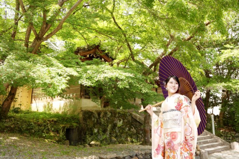 嵐山で成人ロケーション撮影ができます